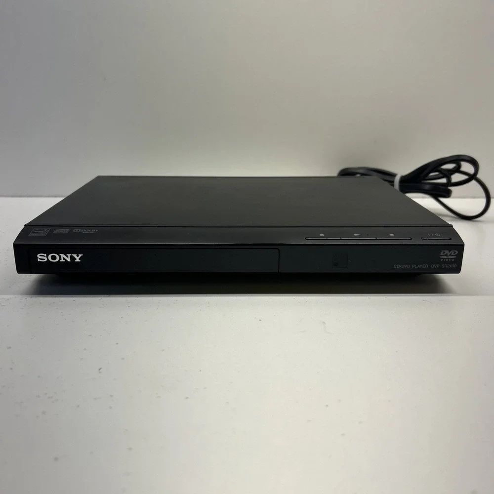 Sony CD DVD Player DVP-SR210P - Tested‎ Works Great - No Remote